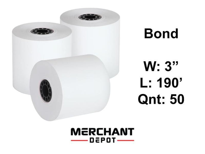 Receipt Paper 1 Ply Bond paper 3