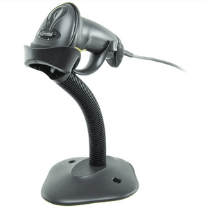 Zebra LS2208 USB Barcode Scanner Kit with Stand - Select Color
