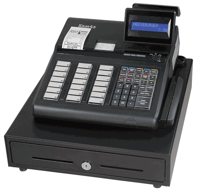 Sam4s ER-945 Cash Register with Journal
